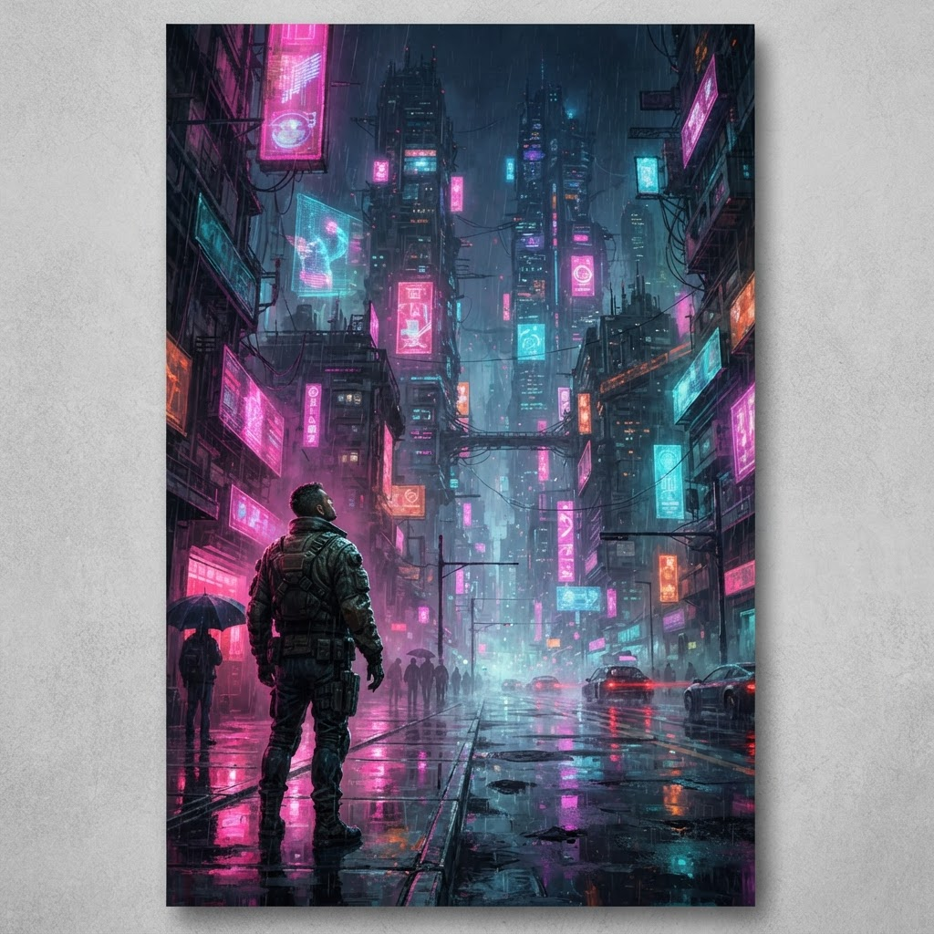 Pôster de Cyberpunk 2077